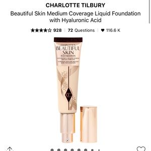Charlotte Tilbury beautiful Skin Foundation